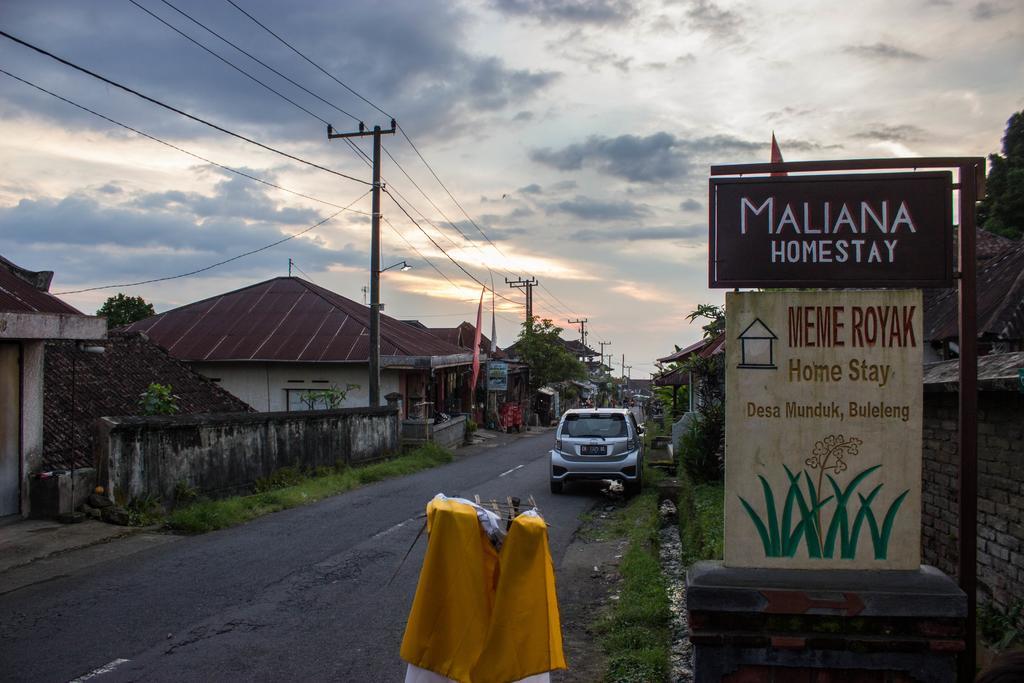 Maliana Homestay Munduk Екстериор снимка